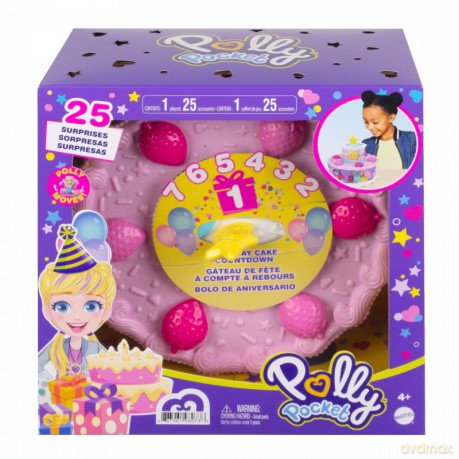 Polly Pocket Zestaw do zabawy Tort urodzinowy [FIGURKA]