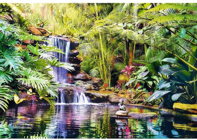 TREFL 1500 el. Oaza spokoju [PUZZLE]