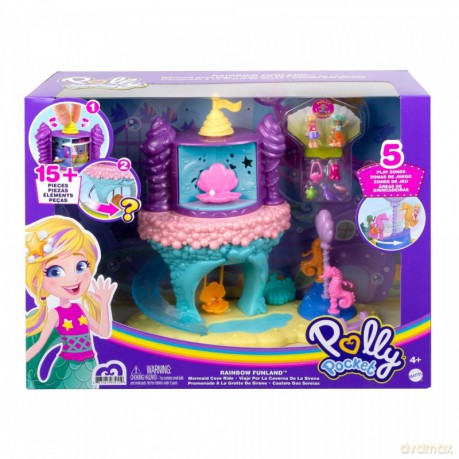 Zestaw figurek Polly Pocket Lunapark Zatoka Syren [FIGURKA]