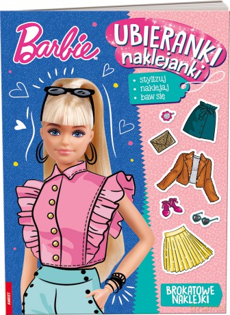 Barbie Ubieranki naklejanki SDU-1106 [KSIĄŻKA]