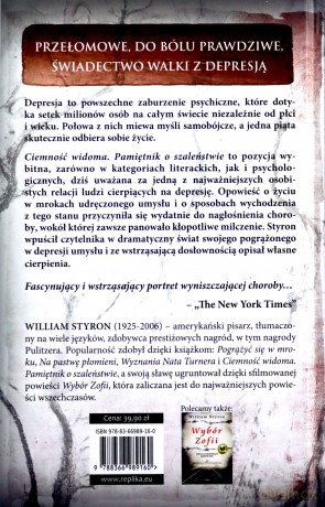 Ciemność widoma. Pamiętnik o szaleństwie - William Styron [KSIĄŻKA]