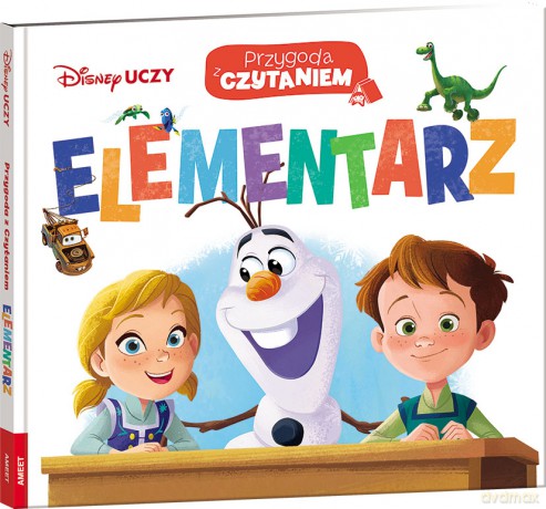 Disney uczy mix Przygoda z czytaniem elementarz PCE-9301 [KSIĄŻKA]