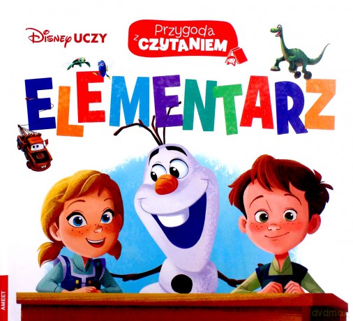Disney uczy mix Przygoda z czytaniem elementarz PCE-9301 [KSIĄŻKA]