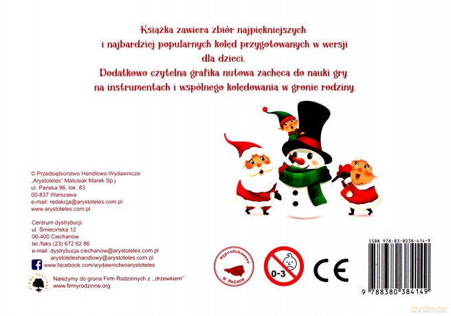Kolędy dla dzieci [KSIĄŻKA]