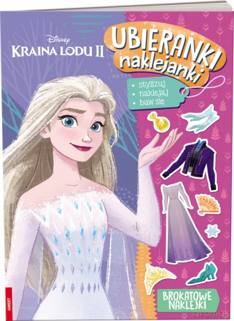 Kraina lodu Ubieranki naklejanki SDU-9107 [KSIĄŻKA]