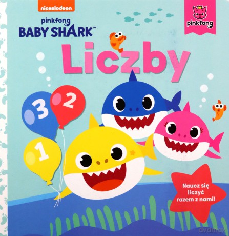 Liczby. Baby Shark - Smart Study [KSIĄŻKA]