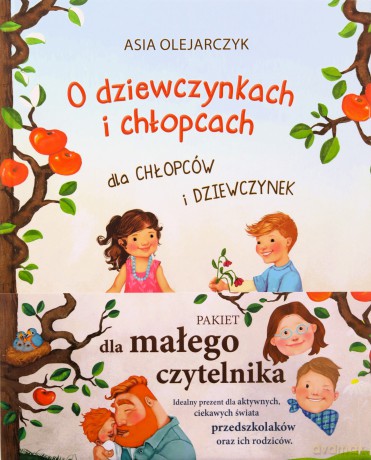 Pakiet Dla małego czytelnika - Asia Olejarczyk, Nadiia Prystai [KSIĄŻKA]