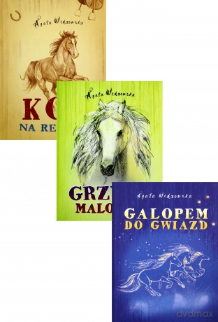 Pakiet Przygoda na końskim grzbiecie - Agata Widzowska [KSIĄŻKA]