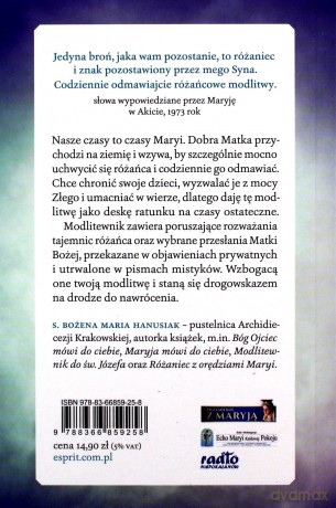 Rozważania różańcowe. Z orędziami na czasy ostateczne - Bożena Maria Hanusiak [KSIĄŻKA]