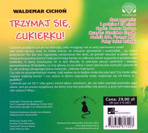 Trzymaj się Cukierku - Waldemar Cichoń [AUDIOBOOK]