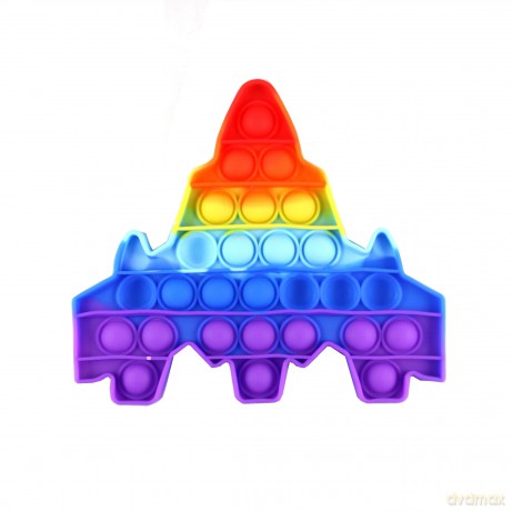 Antystresowa Sensoryczna Push Pop It Rakieta