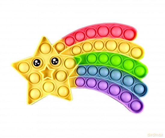 Antystresowa Sensoryczna Push Pop It Gwiazdka Pastel