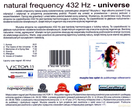 432 Hz Universe [CD]