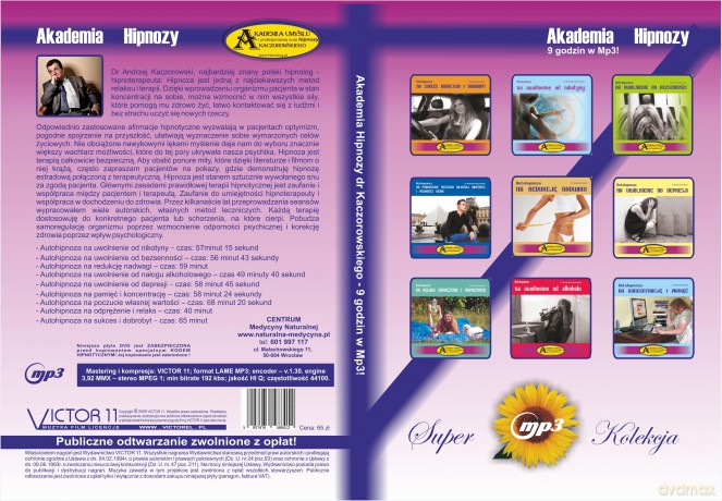 Akademia Hipnozy 9 Godzin [CD]