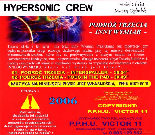 Astralne Podróże 3 Inny Wymiar - 432 Hz [CD]