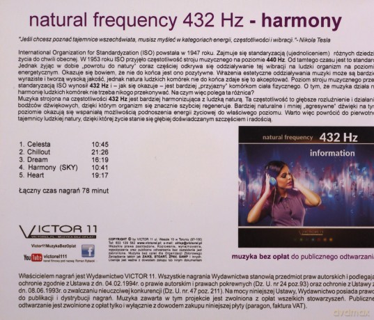 Harmony - 432 Hz [CD]