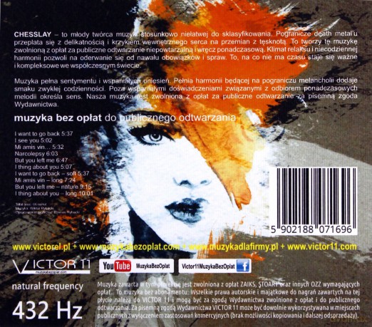 Hearts Bondage 432 Hz - Chesslay Muzyka Na [CD]