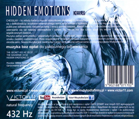 Hidden Emotion 432 Hz - Chesslay Muzyka [CD]
