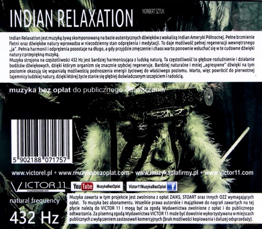 Indian Relaxation - 432 Hz [CD]