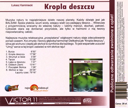 Kropla Deszczu Lucas [CD]