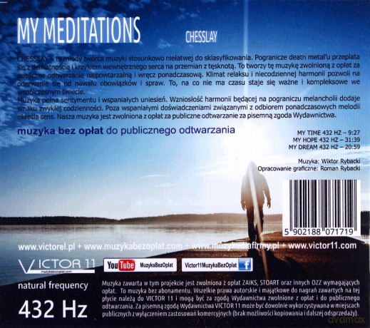 My Meditation 432 Hz - Chesslay [CD]