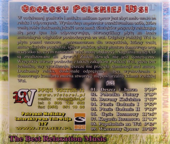 Odgłosy Polskiej Wsi 432 Hz [CD]