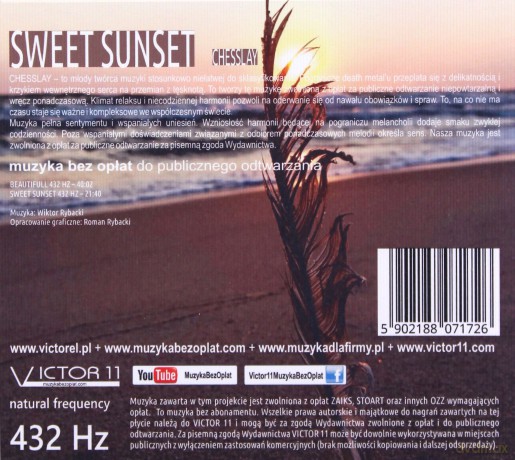 Sweet Sunset 432 Hz - Chesslay [CD]