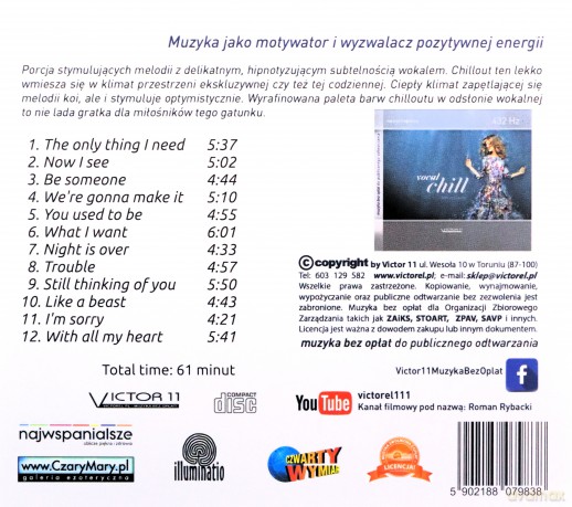 Vocal Chill 2 Mateusz Jarosz [CD]
