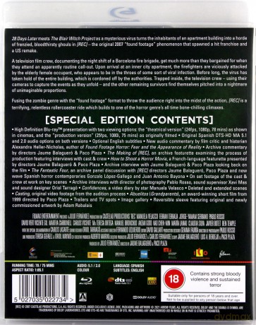 (REC) [Blu-Ray]