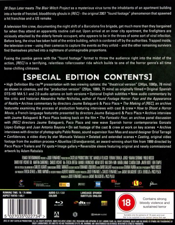 (REC) [Blu-Ray]