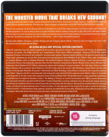 Tremors (Wstrząsy) [Blu-Ray 4K]+[Blu-Ray]