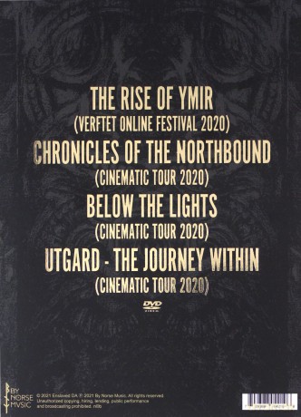 Enslaved: Cinematic Tour 2020 [4DVD]