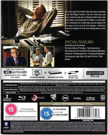 Skazani na Shawshank [Blu-Ray 4K]+[Blu-Ray]