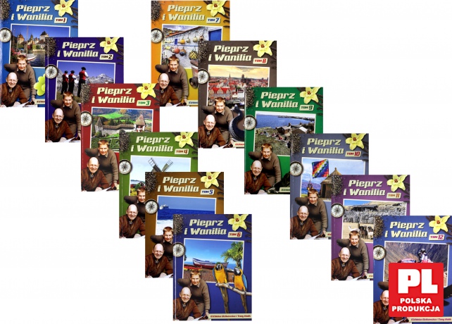 Pieprz i Wanilia Kolekcja (Tom 1-12) (booklet) [12xDVD]