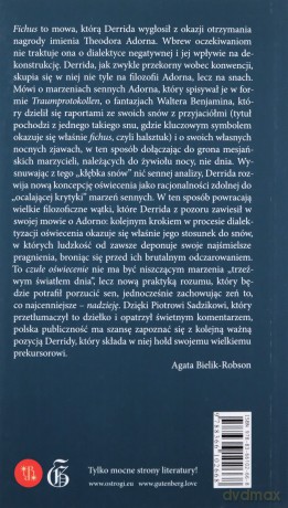 Fichus - Jacques Derrida [KSIĄŻKA]