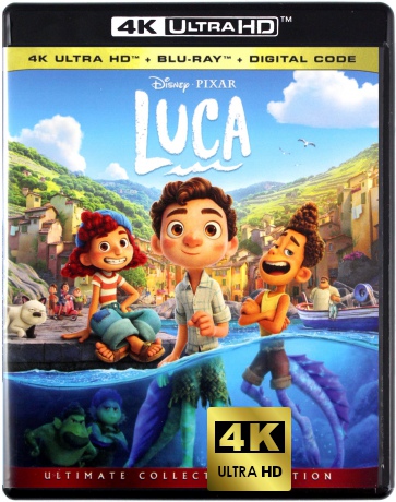 Luca [Blu-Ray 4K]+[Blu-Ray]