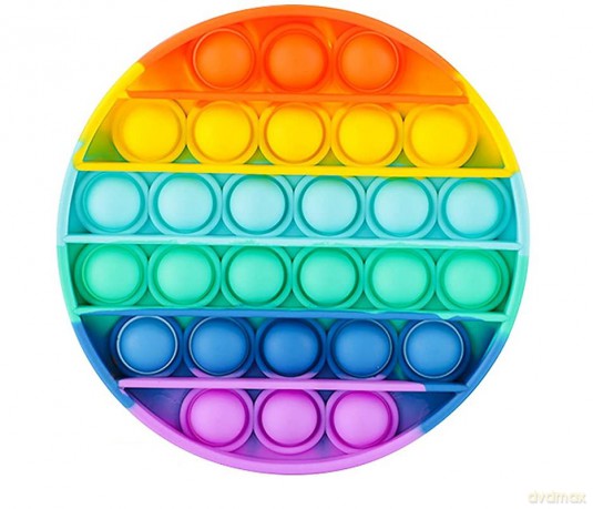 Antystresowa Sensoryczna Push Pop It Koło pastel