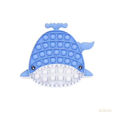 Antystresowa Sensoryczna Push Pop It Wieloryb