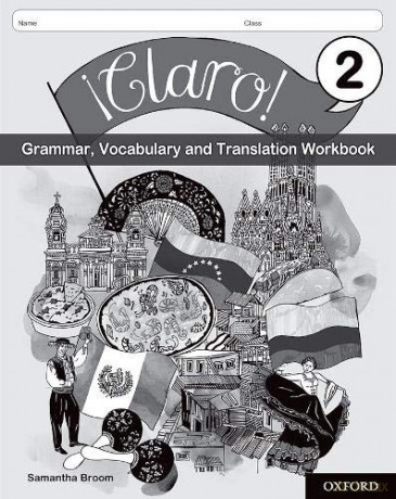 !Claro! 2 Grammar, Vocabulary And Translation Workbook (Pack Of 8) - Samantha Broom [KSIĄŻKA]