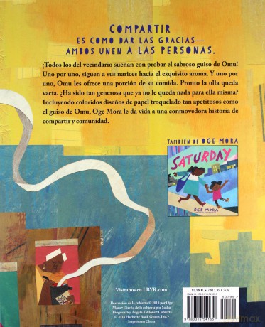 !Gracias, Omu! (Thank You, Omu!) (Spanish Ed) - Oge Mora [KSIĄŻKA]