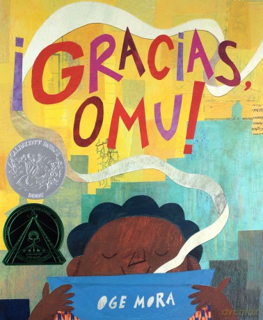 !Gracias, Omu! (Thank You, Omu!) (Spanish Ed) - Oge Mora [KSIĄŻKA]