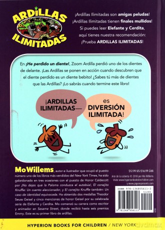 !He Perdido Un Diente! (Spanish Edition) (Unlimited Squirrels) - Mo Willems [KSIĄŻKA]