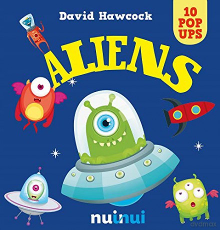 10 Pop Ups: Aliens and Spaceships - David Hawcock [KSIĄŻKA]