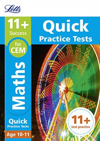 11+ Maths Quick Practice Tests Age 10-11 Year 6: For the CEM Tests Collins 11+ Practice - Collins 11+ [KSIĄŻKA]