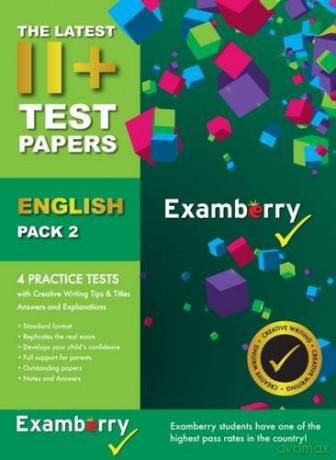 11+ Test Papers English Pack 2 - Examberry Media Ltd [KSIĄŻKA]