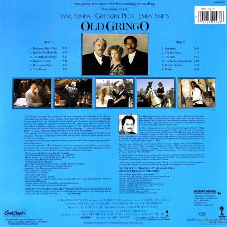 Old Gringo soundtrack (Stary Gringo) (Lee Holdridge) [Winyl]