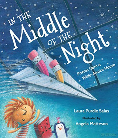 In The Middle Of The Night: Poems From A Wide-Awake House - Laura Purdie Salas [KSIĄŻKA]
