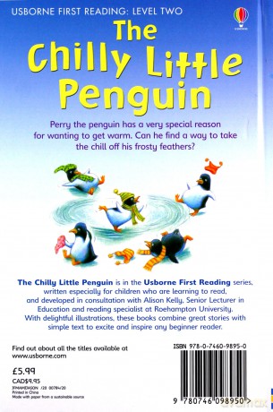 The Chilly Little Penguin (Usborne First Reading: Level 2) - Russell Punter [KSIĄŻKA]