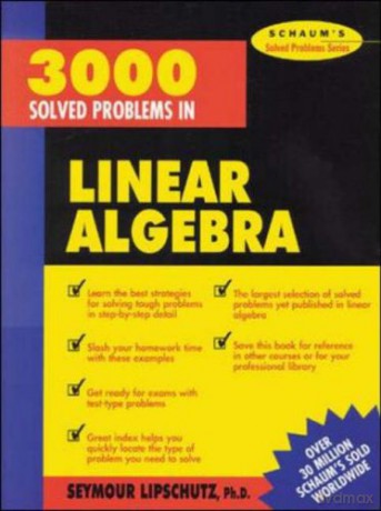 3,000 Solved Problems in Linear Algebra SCHAUM - Seymour Lipschutz [KSIĄŻKA]