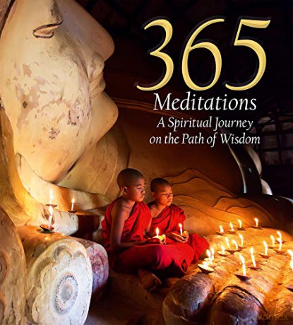 365 Meditations: A Spiritual Journey on the Path of Wisdom 365 Inspirations - White Star [KSIĄŻKA]